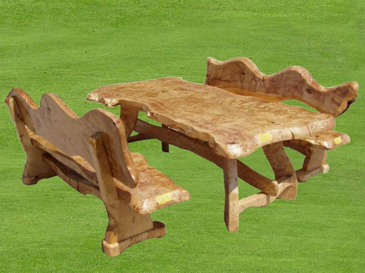 Rustikale Gartenmöbel direkt vom Hersteller - Garnituren - Bild 5
