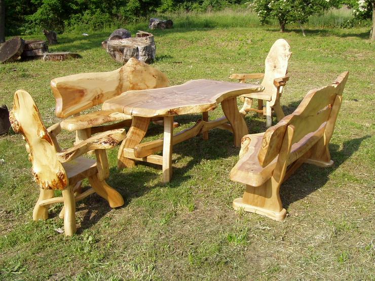Rustikale Gartenmöbel direkt vom Hersteller - Garnituren - Bild 6
