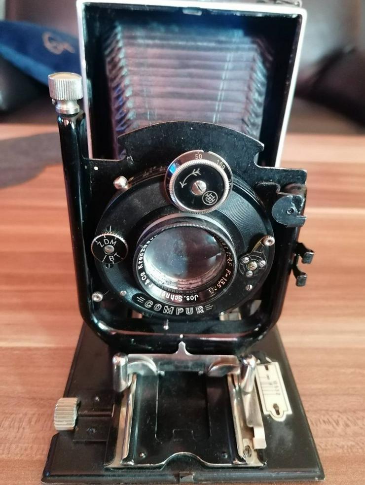Antike alte Plattenkamera Zeiss Compur  - Kameras - Bild 3