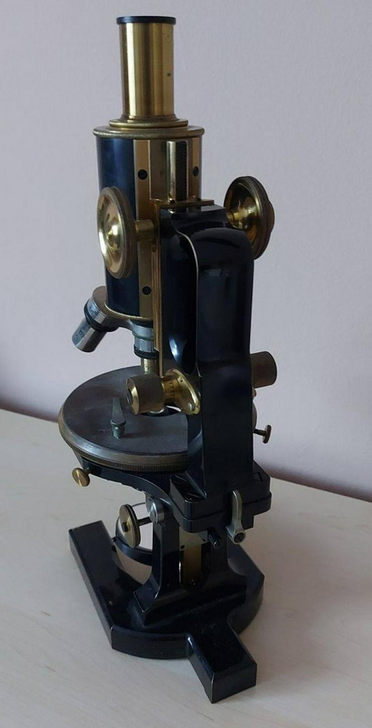 Bild 5: Antikes Carl Zeiss Jena Mikroskop  - 1907