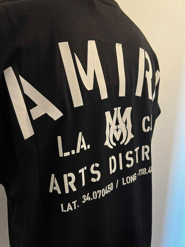 AMIRI ARTS DISTRICT T-SHIRT BLACK NEU & ORIGINAL Gr. S - XXL - Größen 56-58 / XL - Bild 2
