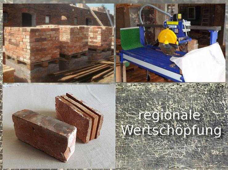  Boden Platten Fliesen Landhaus rustikal terracotta Rückbau Mauer Ziegel Klinker Feldbrand Handmade - Fliesen & Stein - Bild 9