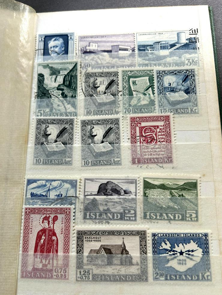 Bild 4: Island 1948-74 kleine Sammlung siehe Bilder