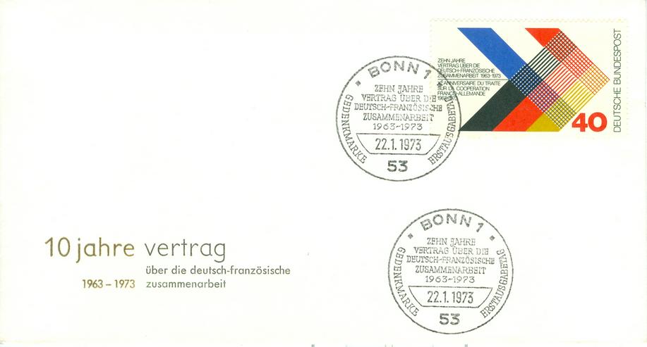 Bund Ersttagsbriefe 8 Stück Nr. 753-763 genau wie auf den Bildern zu sehen. - Deutschland - Bild 1