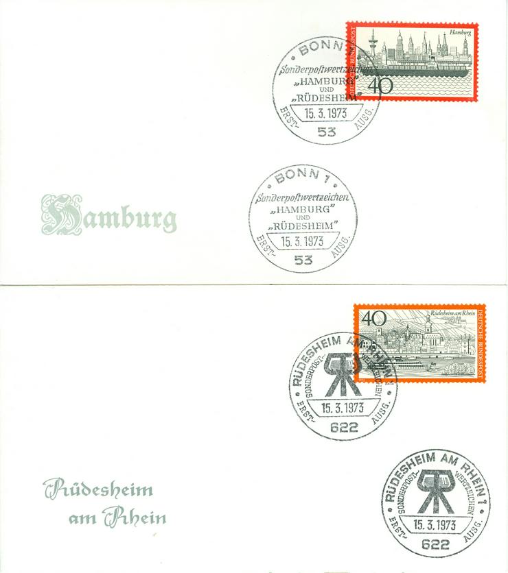 Bund Ersttagsbriefe 8 Stück Nr. 753-763 genau wie auf den Bildern zu sehen. - Deutschland - Bild 6