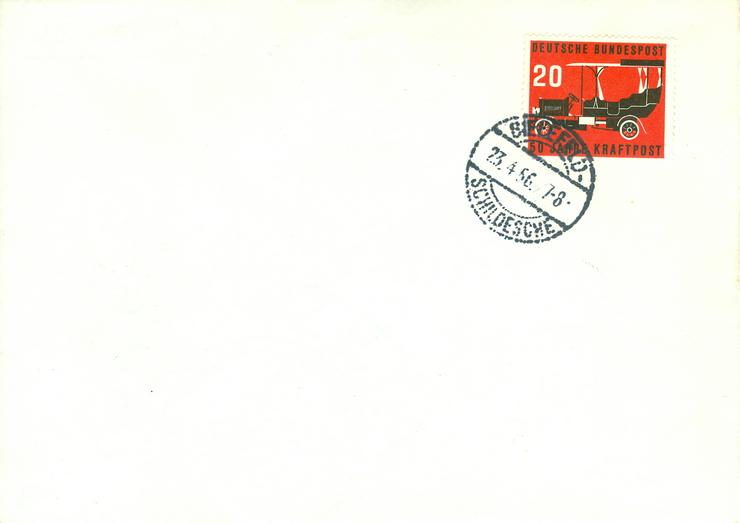 Bund gestempelter Brief mit Nr. 211 - Deutschland - Bild 1