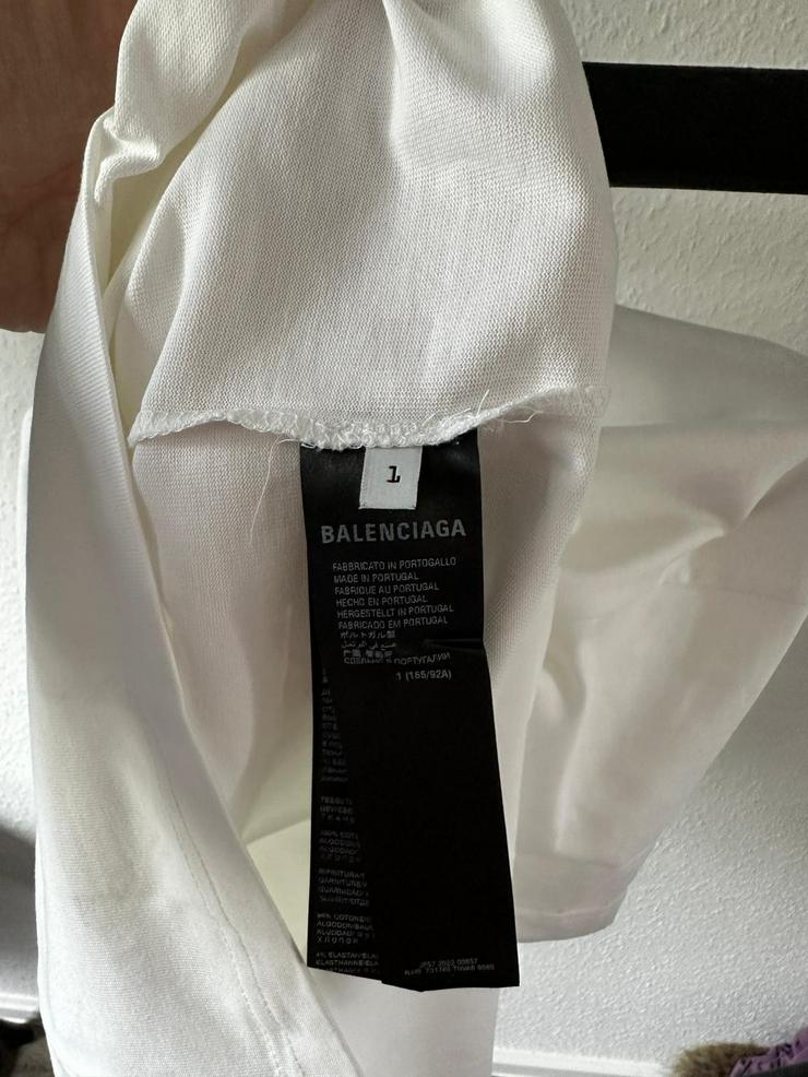 Balenciaga x Adidas Logo-Print T-Shirt weiss NEU & OVP S-XXL - Größen 56-58 / XL - Bild 4