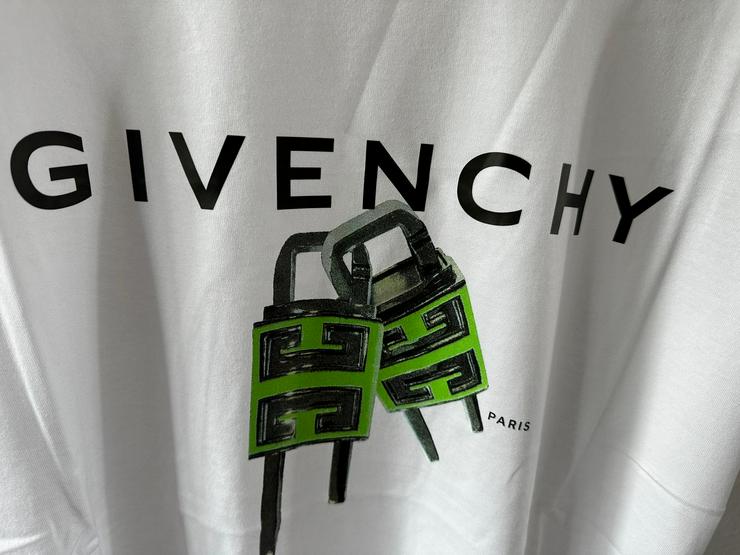 Bild 2: Givenchy 4G Padlock cotton jersey T-shirt NEU & OVP Gr.S-XXL