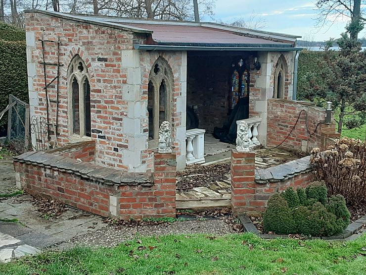 Bild 7:  Alte Rückbau Klinker Ziegel 140 J Nebengelass Garage Pavillon Pferdestall Schuppen Minihaus Rohbau