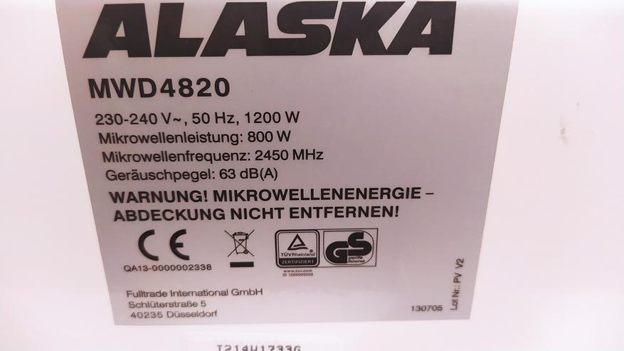 Bild 4: Alaska Mikrowelle 20 Liter 800 Watt MWD 4820
