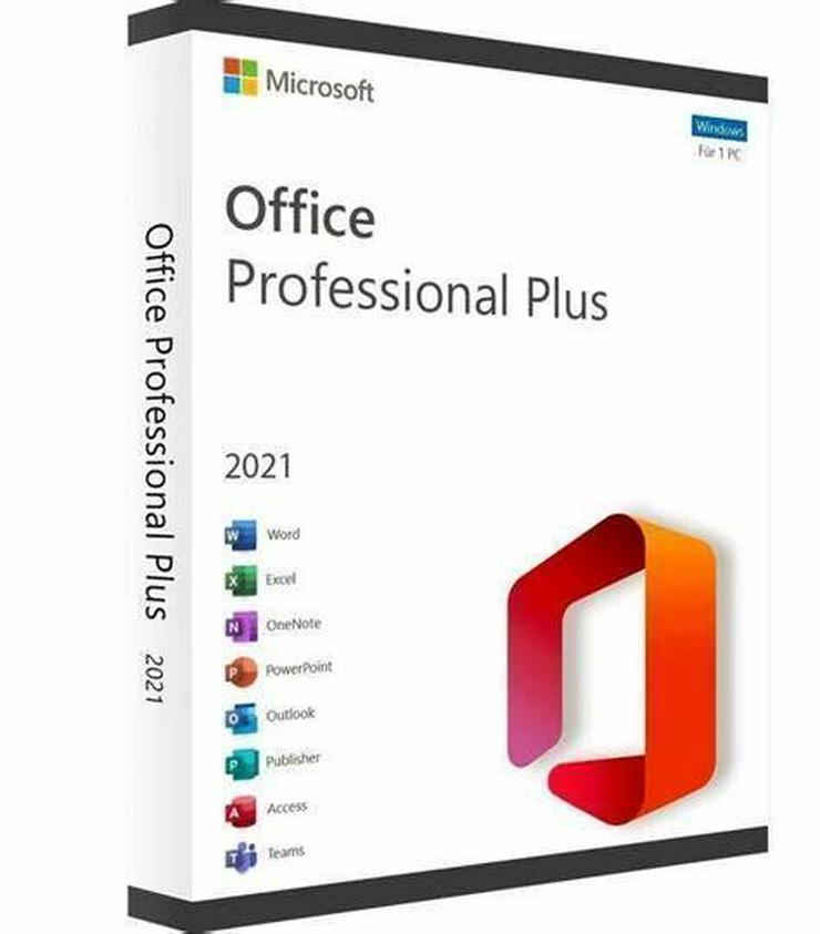 Bild 1: Microsoft Office 2021 Professional Plus Retail Express Mail 