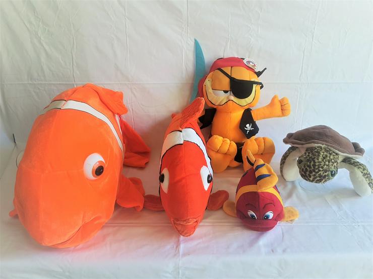 Garfield Nemo und Schildkröte Plüschtiere