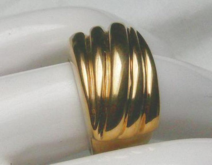 Silberschmuck, Ring 925 Silber, vergoldet - Ringe - Bild 2