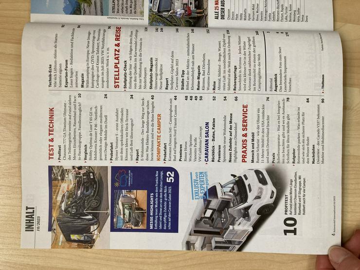Reisemobil Magazin Oktober 2023 - NEU - Zeitschriften & Zeitungen - Bild 2