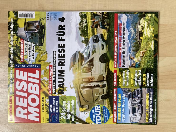 Reisemobil Magazin Oktober - NEU