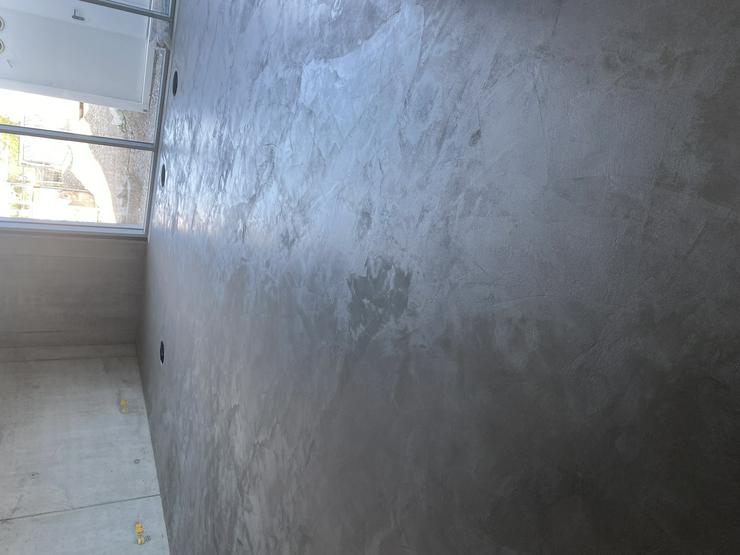 Bild 1: Bodenbeschichtung, Steinteppich, Beton-Optik, Epoxidharz