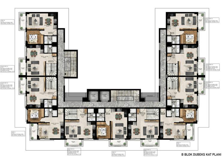 Bild 7: Türkei Alanya, 3 Zi.Duplex Wohn., Ikamet, Startpreise. 1001