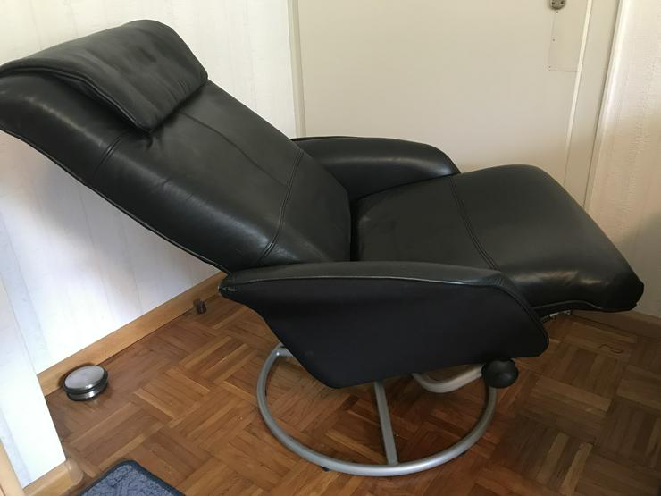 Manuell verstellbarer Relaxsessel, Shiatsu-Massage-Auflage, Hocker - Sofas & Sitzmöbel - Bild 8