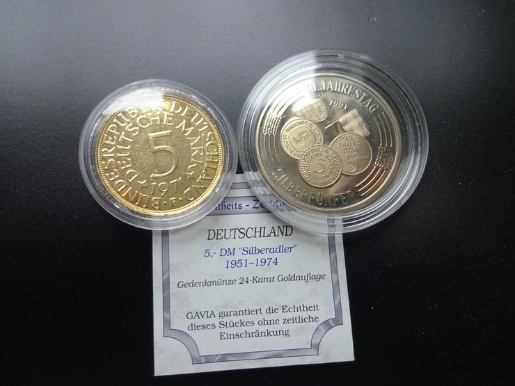 Silberadler  1971 vergoldet + Medaille4