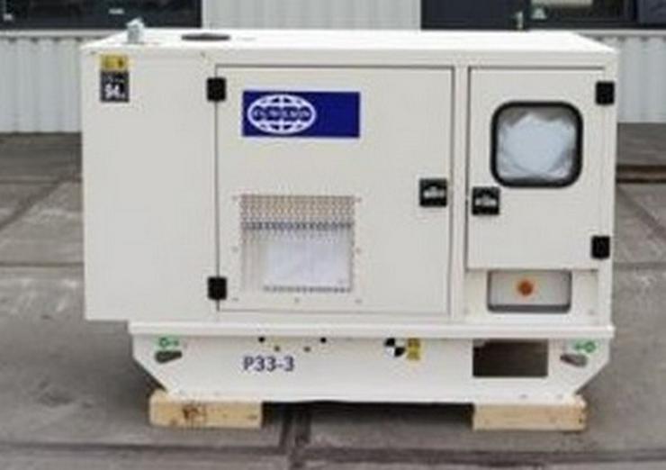 Gebrauchter Dieselgenerator  33 KWA - FG Wilson P33-6 - Elektronikindustrie - Bild 1