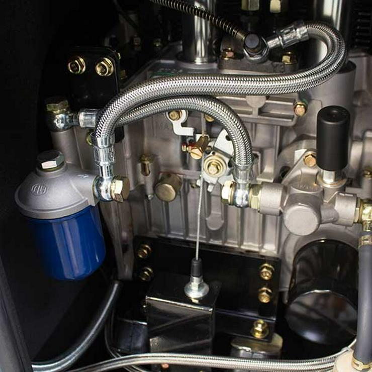 Dieselgenerator 12.5KVA HYUNDAI  DHY12500SE   - Elektronikindustrie - Bild 5