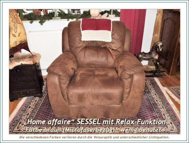 Beliebter XXL RELAX-SESSEL & LIEGE-SESSEL 'Markus' (OTTO), sehr gepflegt, wenig benutzt - Sofas & Sitzmöbel - Bild 2