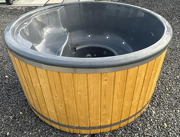 Bild 7: Badezuber Elektrische Heizung Hot Tubs Whirpool Bade Fass Ø 2 m