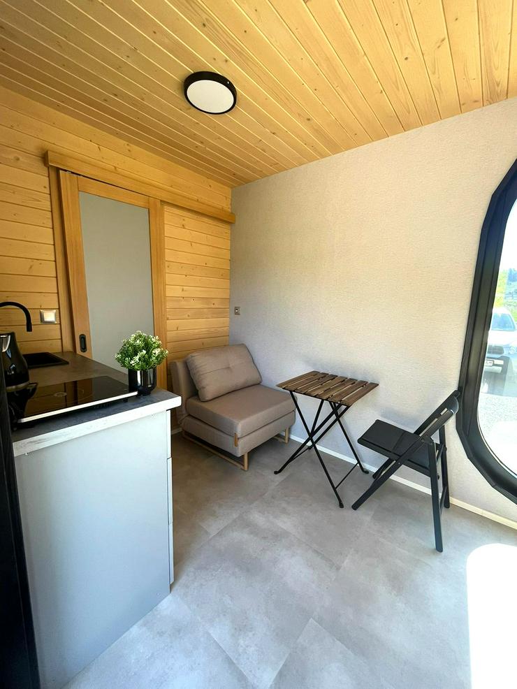 TinyHouse 16,5m² Mobilheim Campinghaus Chalets Gartenhaus - Entspannung & Massage - Bild 13