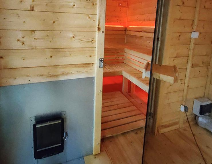 Garten Sauna Hütte Outdoorsauna Saunahaus Horizont House nach Maß - Entspannung & Massage - Bild 11