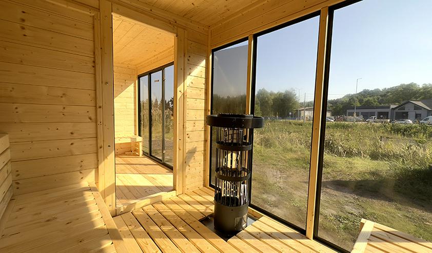 Garten Sauna Hütte Outdoorsauna Saunahaus Horizont House nach Maß - Entspannung & Massage - Bild 6