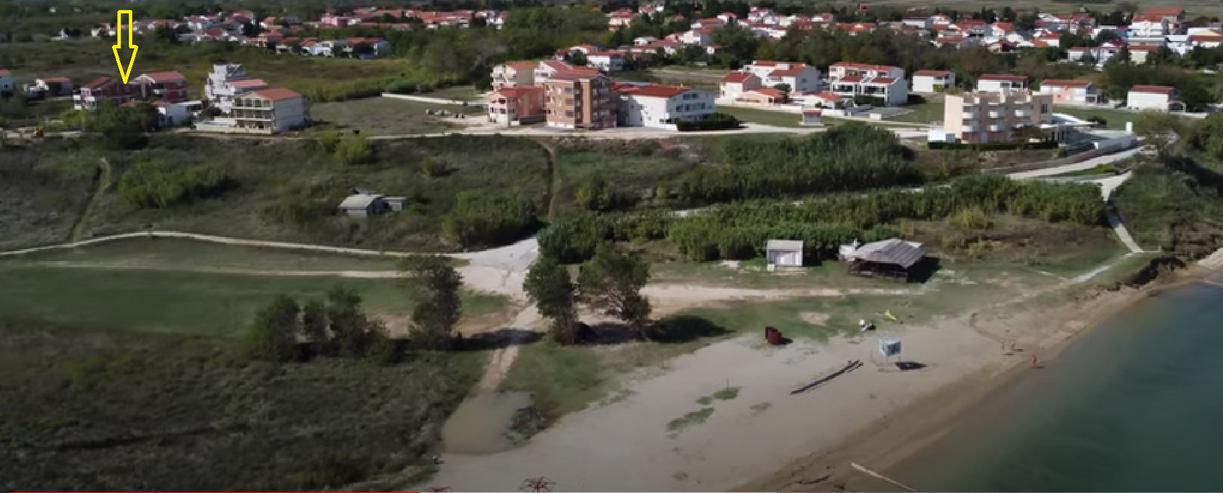 Bild 6: Baugrundstück, 575m2, Nin, Ninske Vodice, Kroatien, 180 m vom Meer entfernt, 2. Reihe