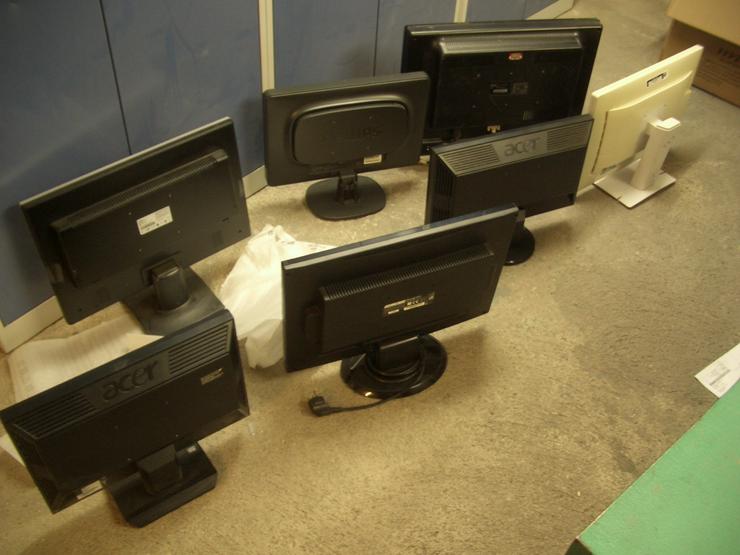 Bild 2: Konvolut 7 PC Monitore nur 16:9 oder 16:10 Format