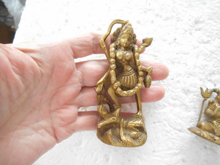 Bild 7: Pooja Figuren.....hl.Kuh..Shiva...Hanuman...Ganesha.....