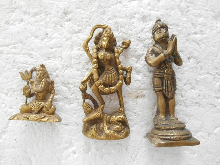 Pooja Figuren.....hl.Kuh..Shiva...Hanuman...Ganesha..... - Esoterik - Bild 6