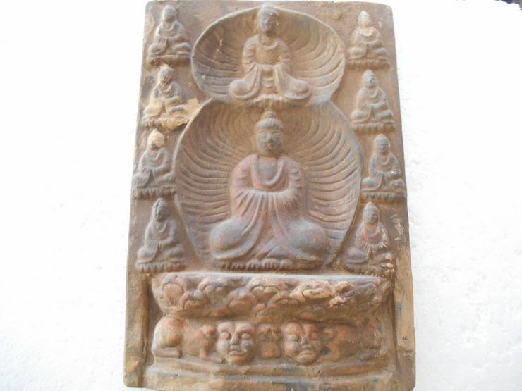 Terracotta-Tempel-Relief