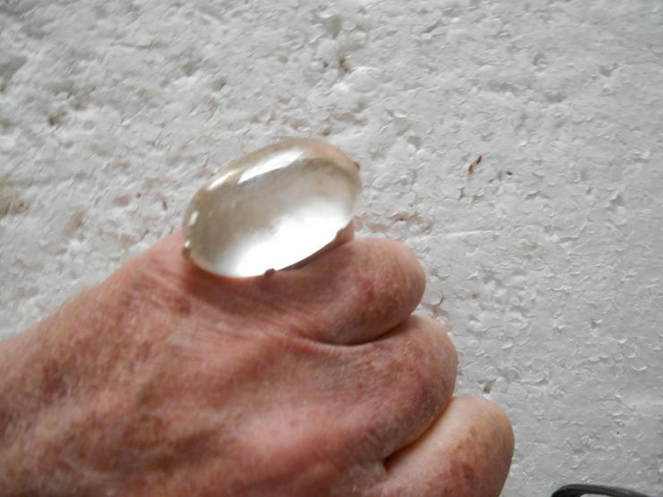 Bild 3: Designer Bergkristall-Ohrhänger und Ring