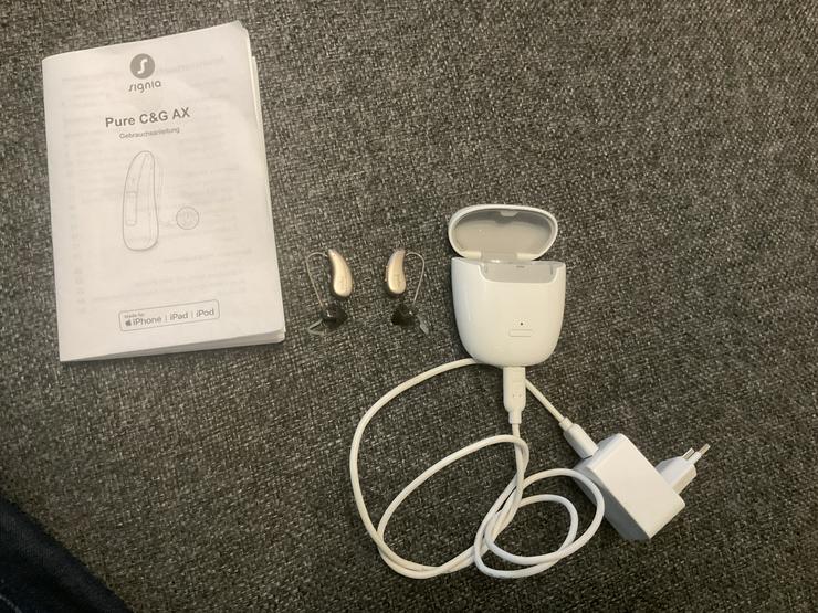 Signia Pure Charge & Go 2ax , Akku, 1 Jahr alt, Wie neu - Hörgeräte - Bild 3