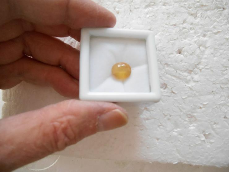 Bild 1: gelber Saphir...6,72 carat