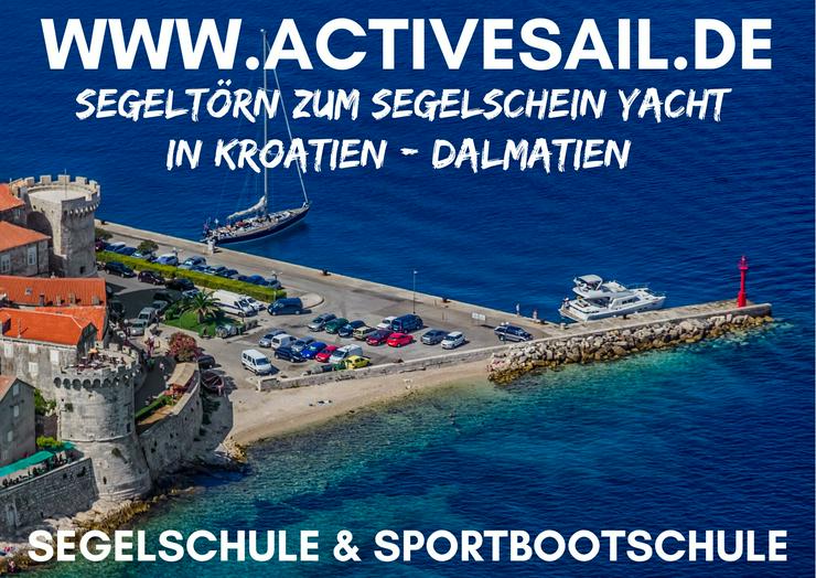1 Woche Segelausbildung in Kroatien - Dalmatien den Kornaten. Gesamte Yacht - max. 4 Teilnehmer (saisonunabhängig)