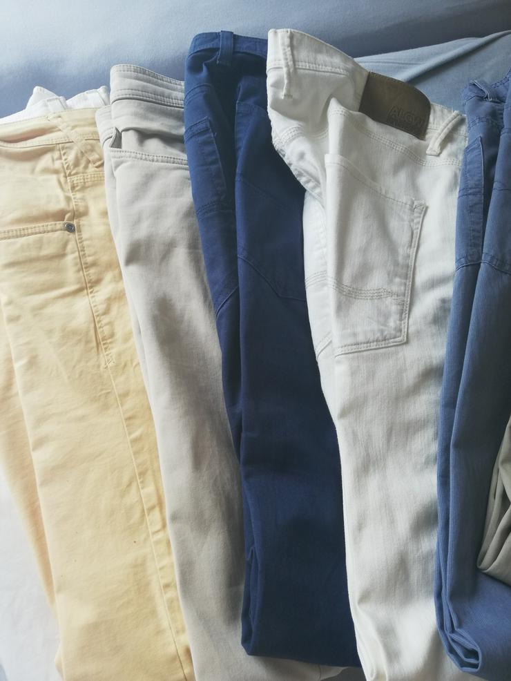 Bild 6: 18 wunderschöne Hosen, lang, diverse Farben in Top-Zustand zu verkaufen
