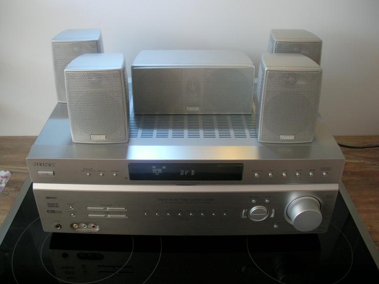 Heimkinosystem von Sony mit DvD Player 5,1 Boxen mit FB, + DVD  Player Sony. - Heimkino - Bild 6