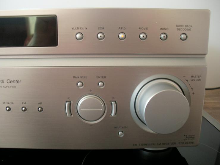 Bild 4: Heimkinosystem von Sony mit DvD Player 5,1 Boxen mit FB, + DVD  Player Sony.