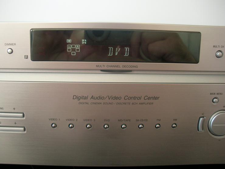 Bild 5: Heimkinosystem von Sony mit DvD Player 5,1 Boxen mit FB, + DVD  Player Sony.
