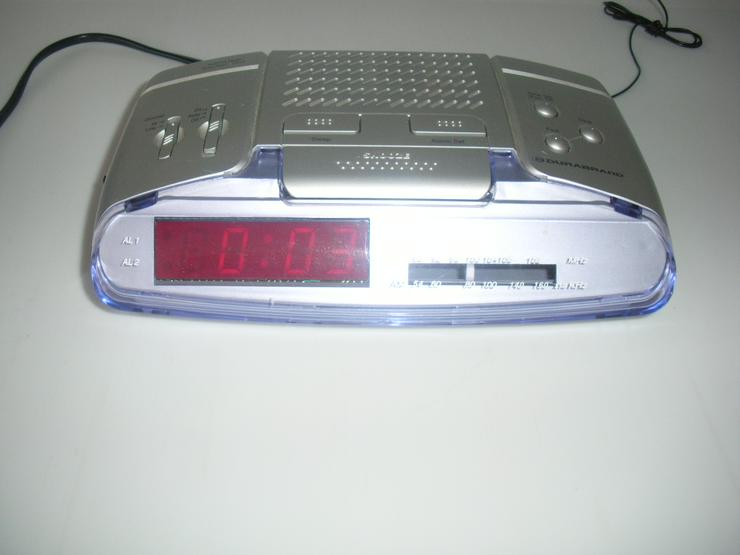 Bild 6: Digital  Uhr Wecker  Radio FM - AM , Elektronische Uhr Batterie , 220 v