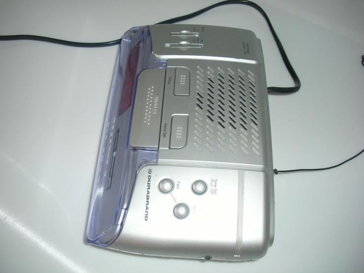 Bild 4: Digital  Uhr Wecker  Radio FM - AM , Elektronische Uhr Batterie , 220 v