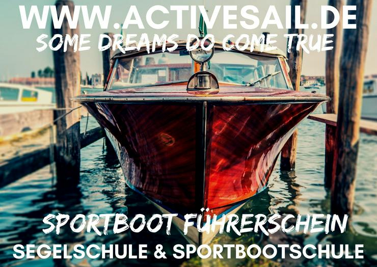 Paketangebot: Sportbootführerschein Wochenend Seminar & 3 Fahrstunden € 390 - Motorboote & Yachten - Bild 1