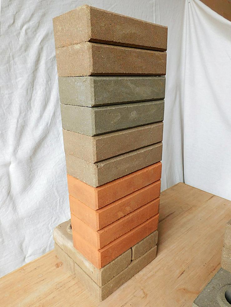 Bild 6:  Recycling Lego Ziegel Klinker beton zement mauerstein gartengestaltung Galabau Hausbau