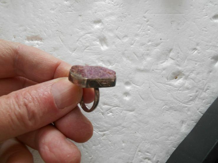 R U B I N --Ring / Anhänger - Schmuck - Bild 12