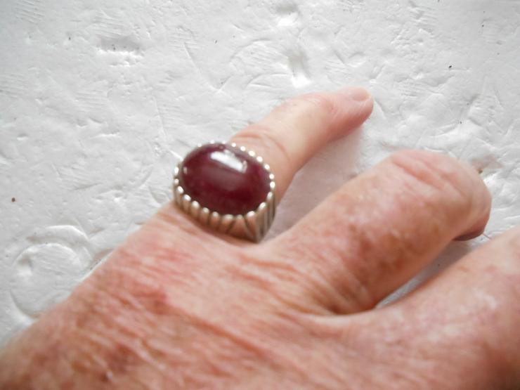 R U B I N --Ring / Anhänger - Schmuck - Bild 13