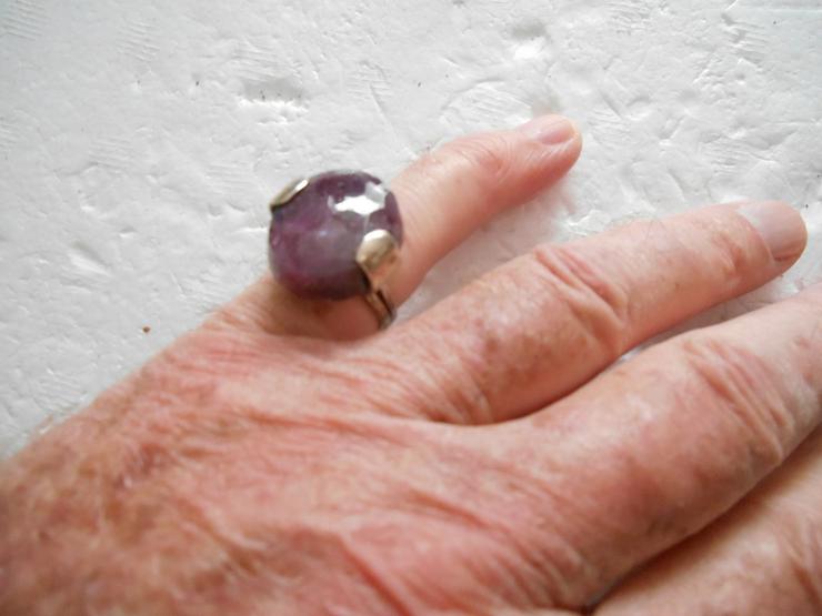 R U B I N --Ring / Anhänger - Schmuck - Bild 7